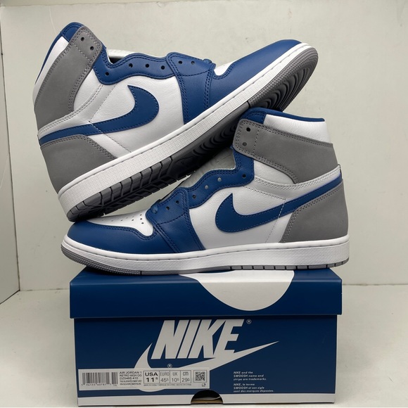 Nike Air Jordan 1 Retro High OG “True Blue” 2023 - Picture 3 of 4